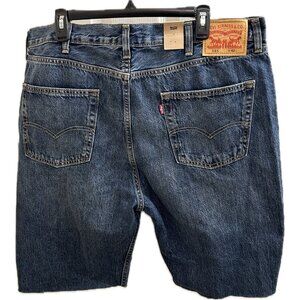 levis 565 denim / jean shorts - size 42 Brand New